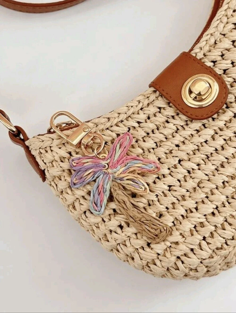Palm Tree Tropical Beach Theme Bag Charm/ Keychain NEW